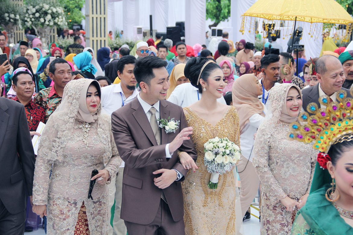 WEDDING RECEPTION, RYAN & ARISKA, Lapangan Benteng Medan, 2 Februari 2019