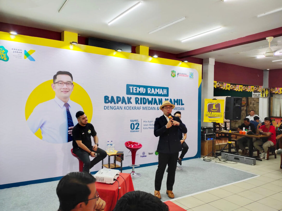 TEMU RAMAH BAPAK RIDWAN KAMIL – Koekraf Medan, 2 FEBRUARI 2023 (Mie Ayam H.Mahmud S Medan)